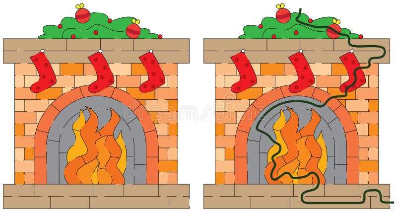 fireplace template printable