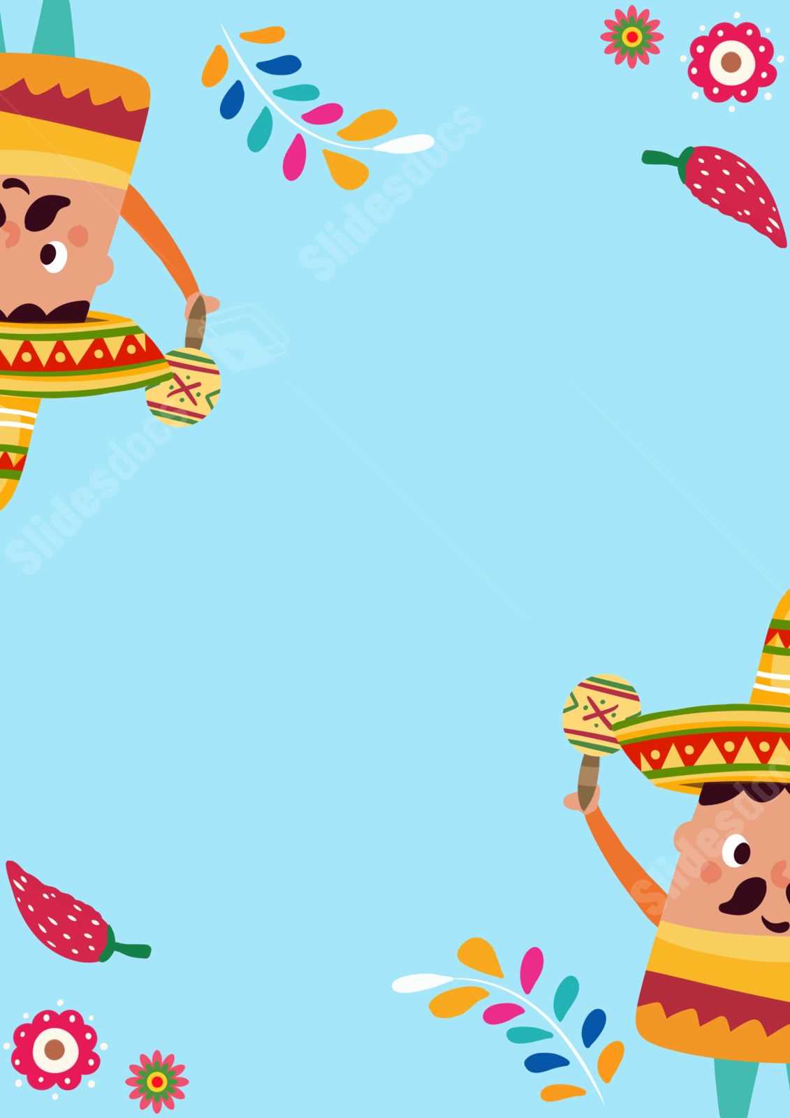 free printable sombrero template
