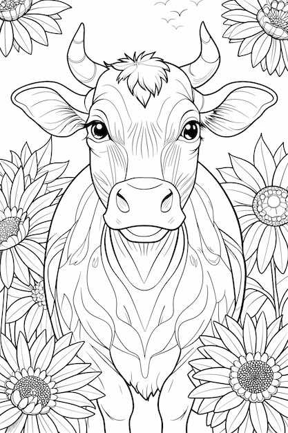 printable cow coloring pages printable cow coloring pages