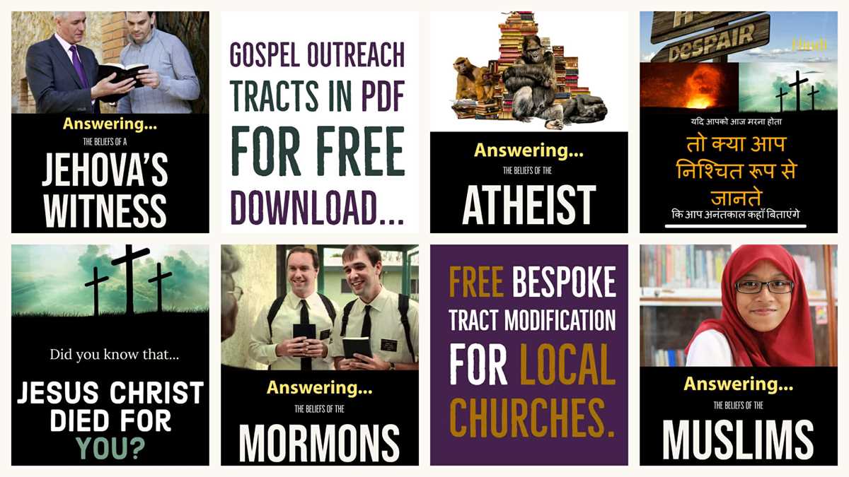 free gospel tracts printable