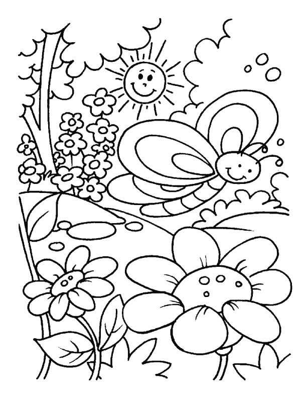 free spring coloring pictures printables free spring coloring pictures printables