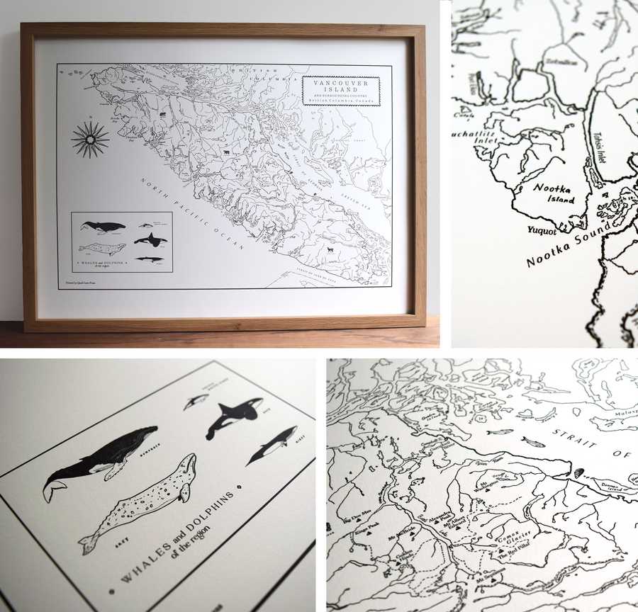printable map vancouver island