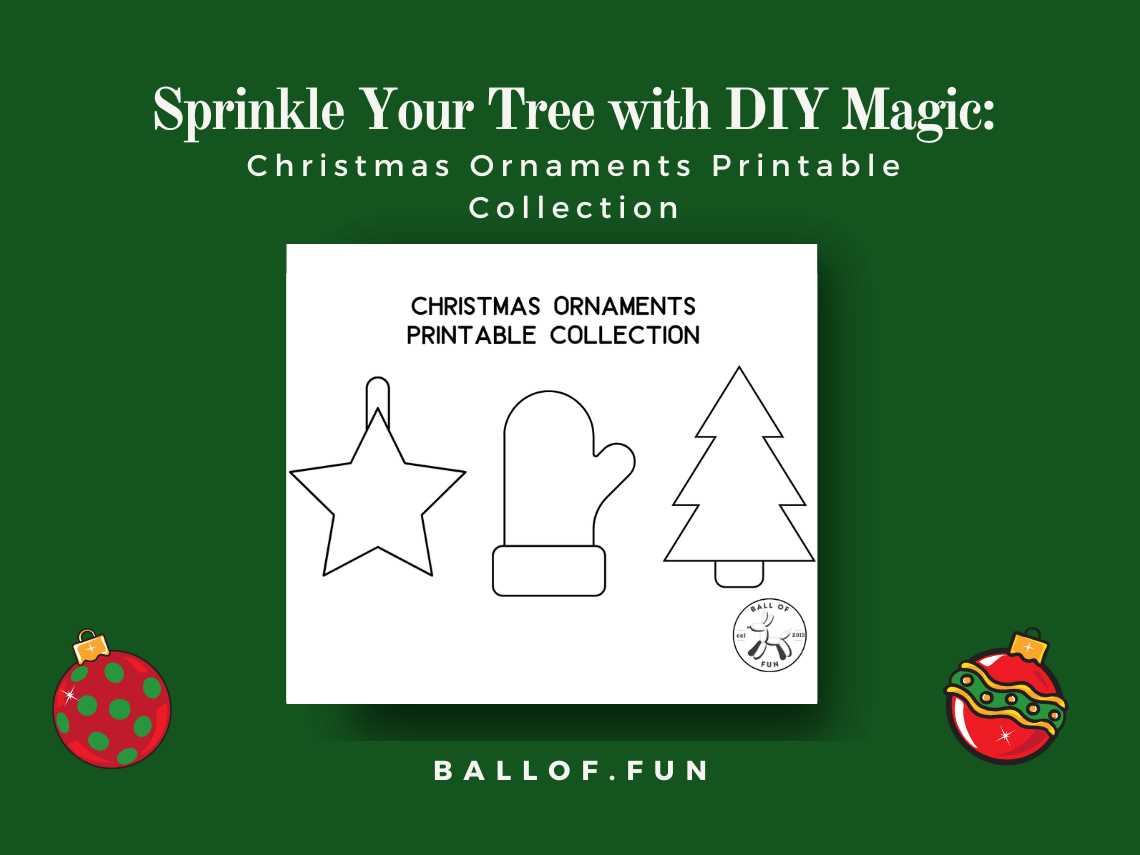 printable ornaments for christmas tree printable ornaments for christmas tree