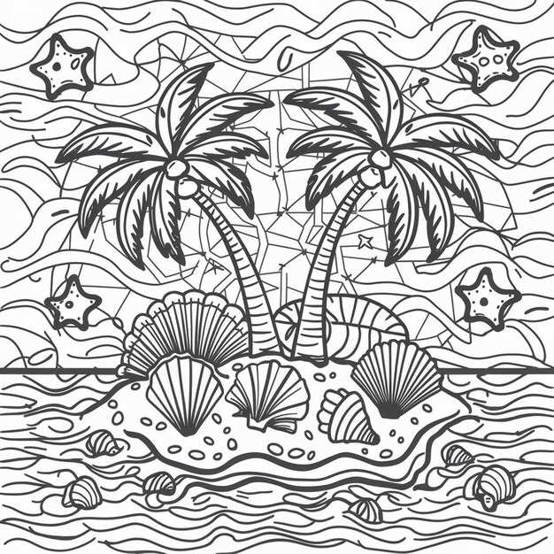 summer coloring pages for adults printable summer coloring pages for adults printable