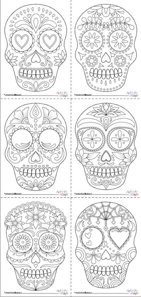 day of the dead free printables day of the dead free printables
