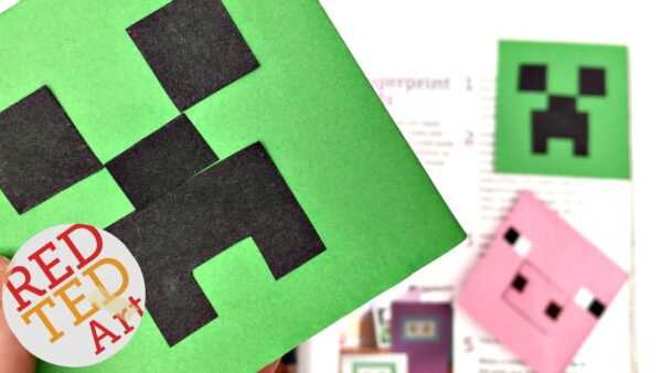 printable minecraft bookmarks