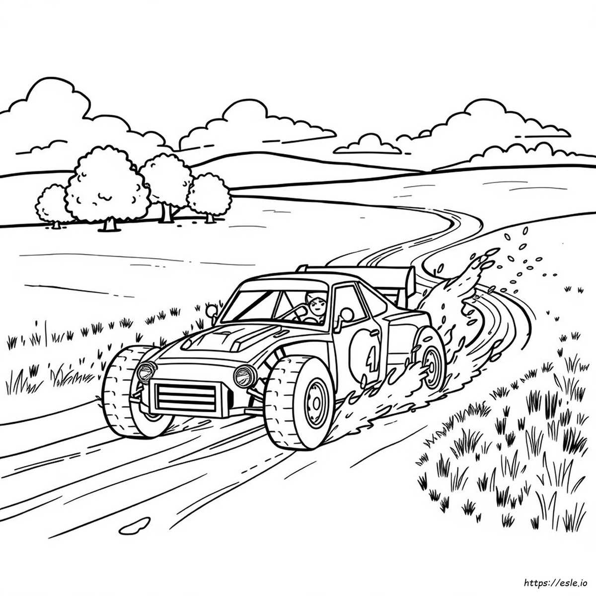 race car coloring pages printable free