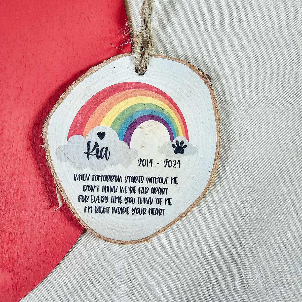 rainbow bridge for dogs printable