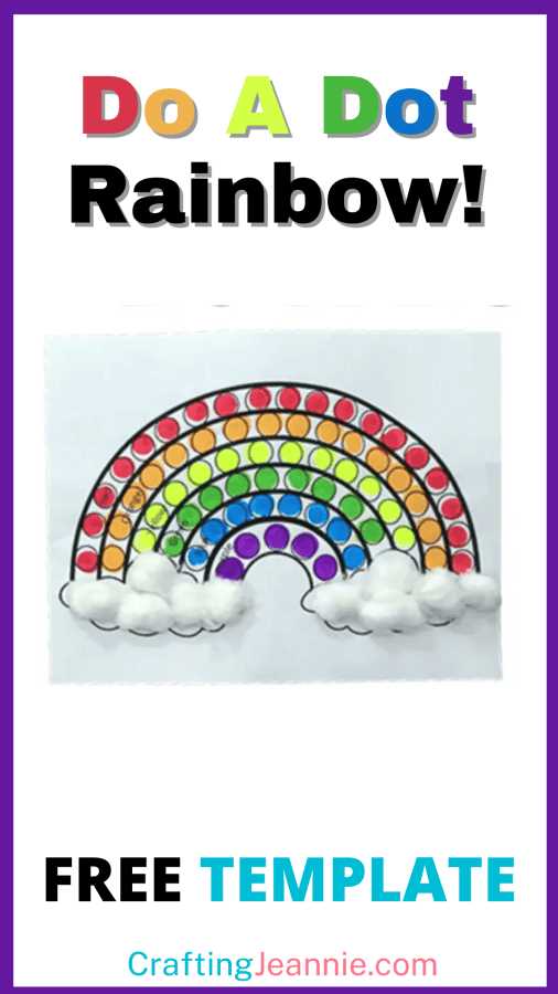 rainbow templates printable