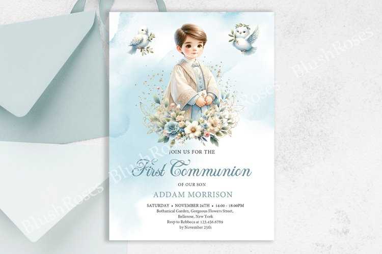 printable first communion invitations printable first communion invitations