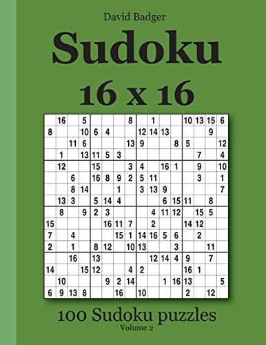 16x16 sudoku printable 16x16 sudoku printable