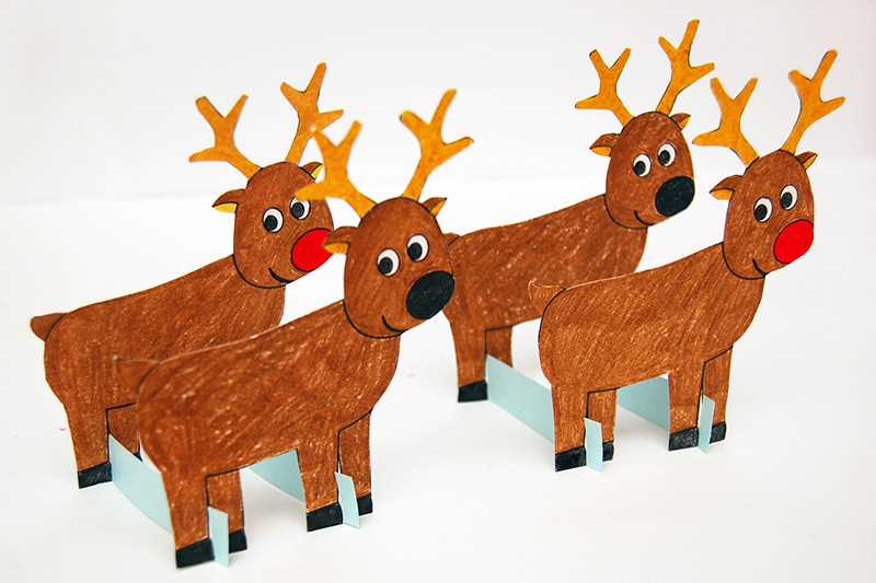 reindeer printable template reindeer printable template