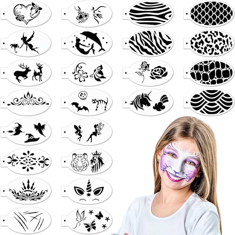 free printable face painting stencils free printable face painting stencils