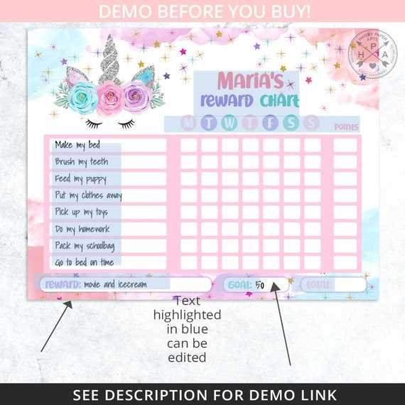 free printable adhd behavior charts