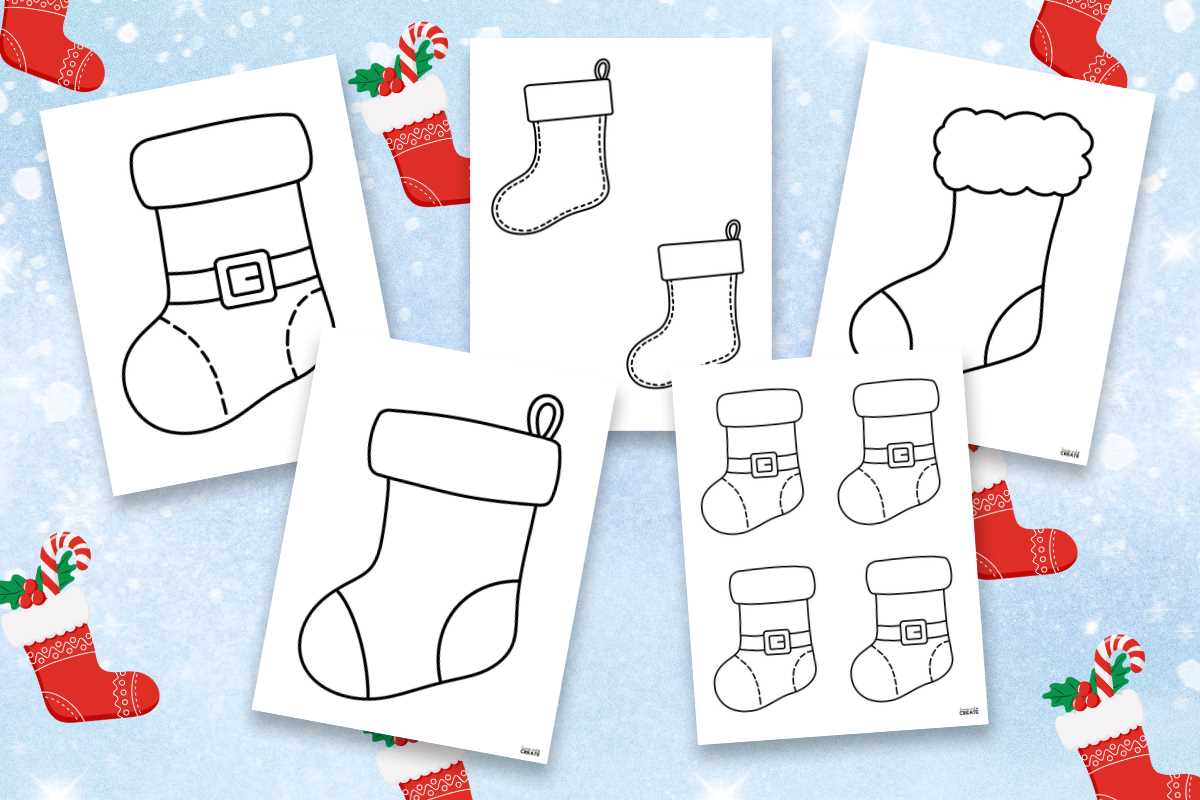 christmas printable stockings christmas printable stockings
