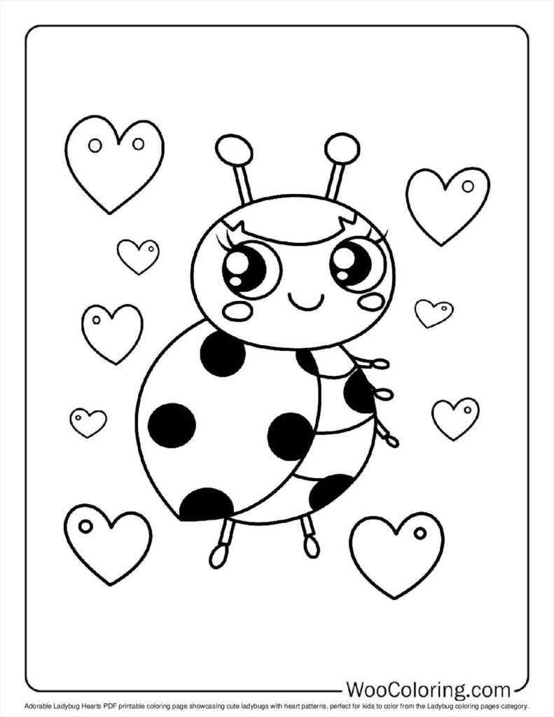 ladybug printable coloring pages