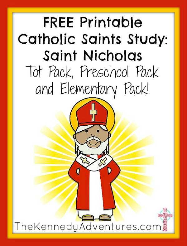 saint nicholas printable saint nicholas printable