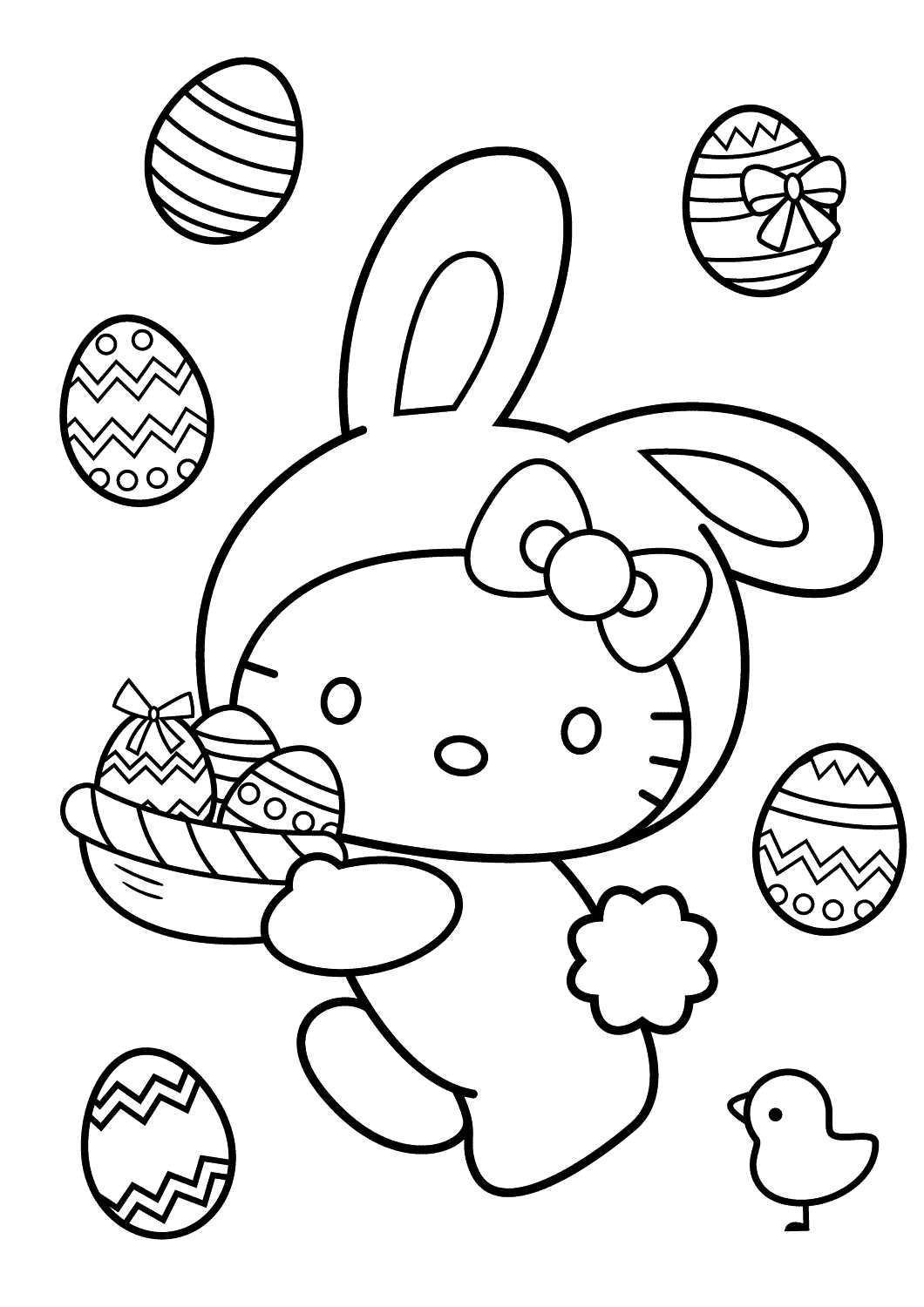 sanrio printable coloring pages