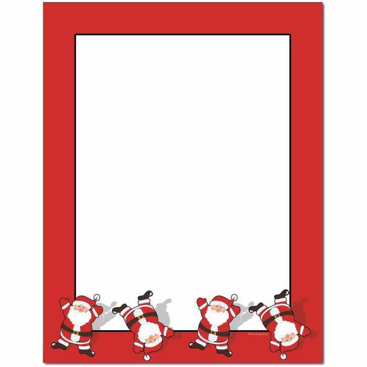 santa stationary free printable santa stationary free printable