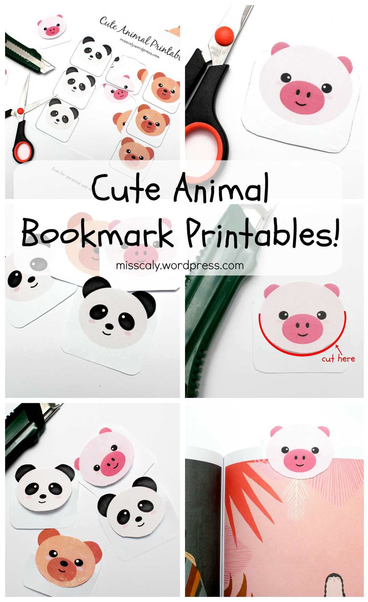 cute animal printable cute animal printable