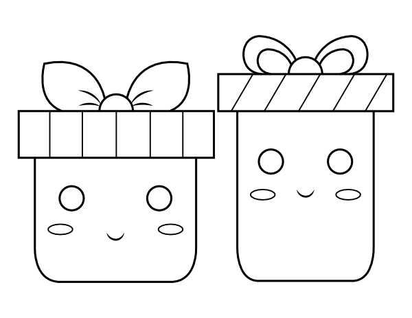 printable kawaii christmas coloring pages printable kawaii christmas coloring pages