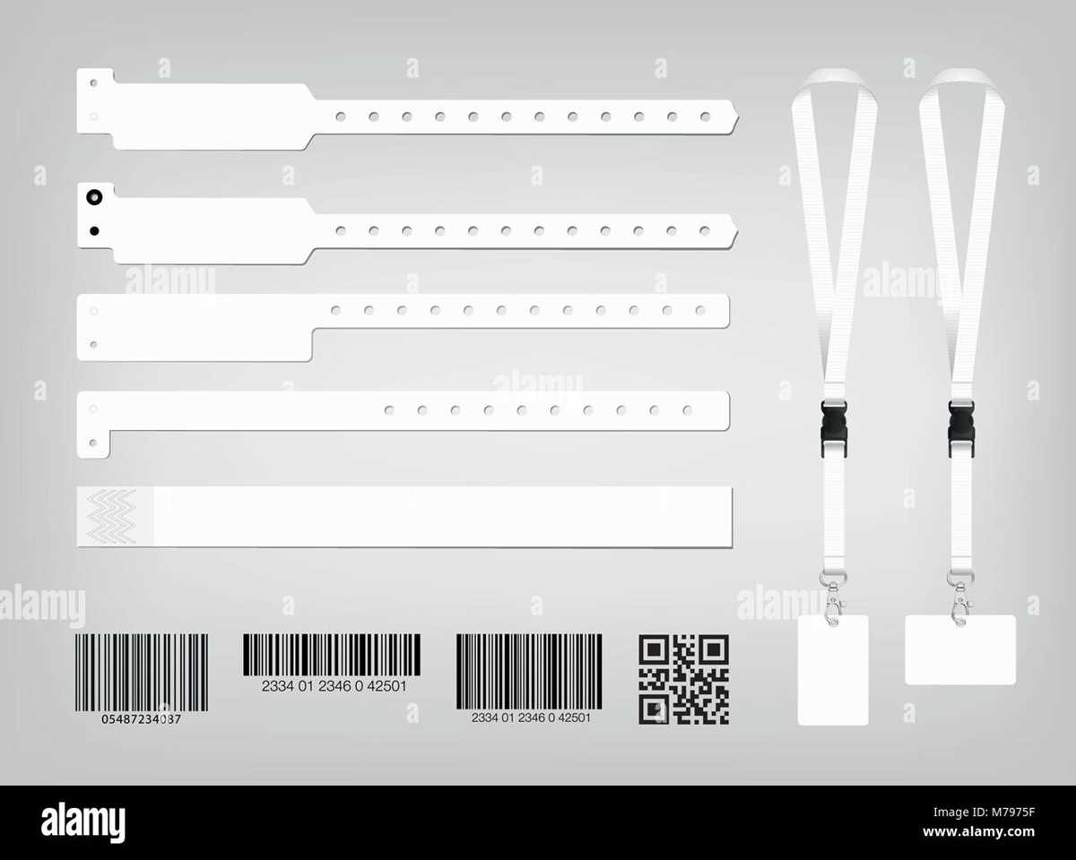 wristband template printable