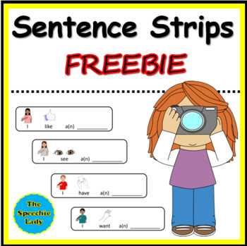 sentence strips printable sentence strips printable