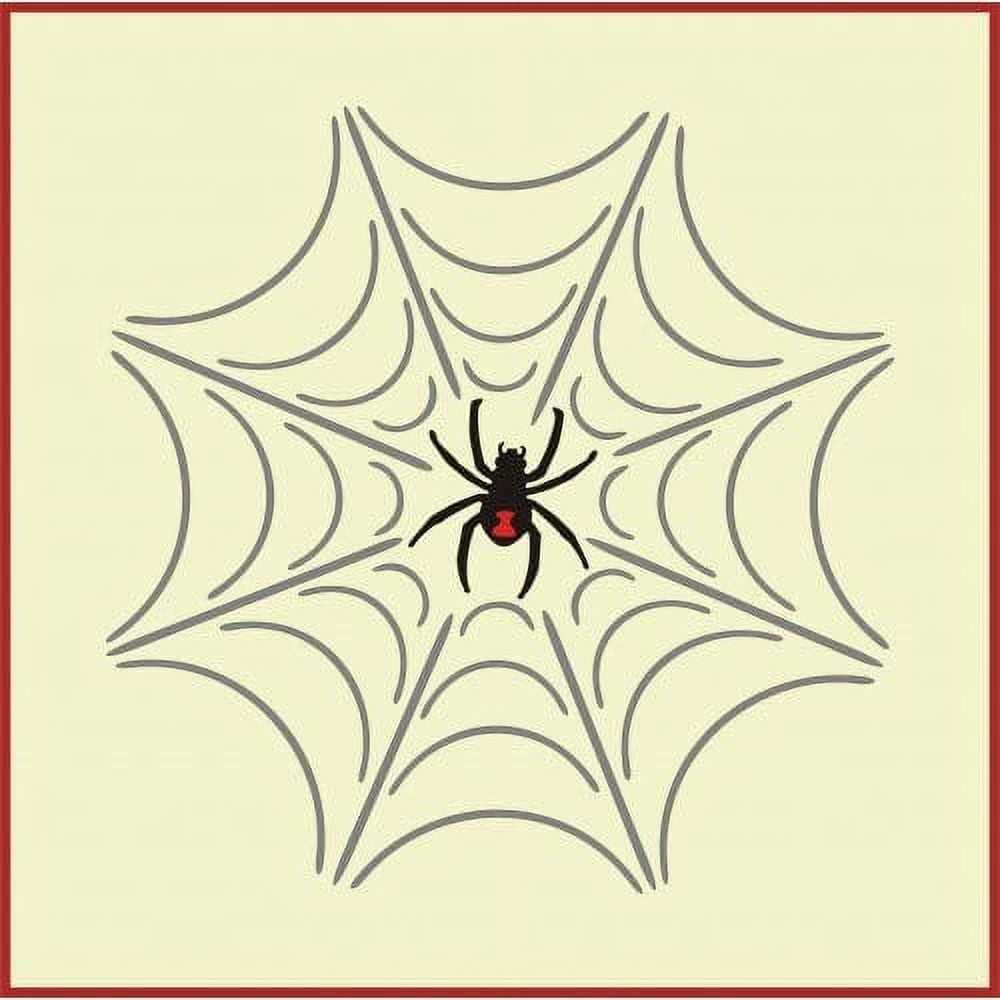 printable spider web