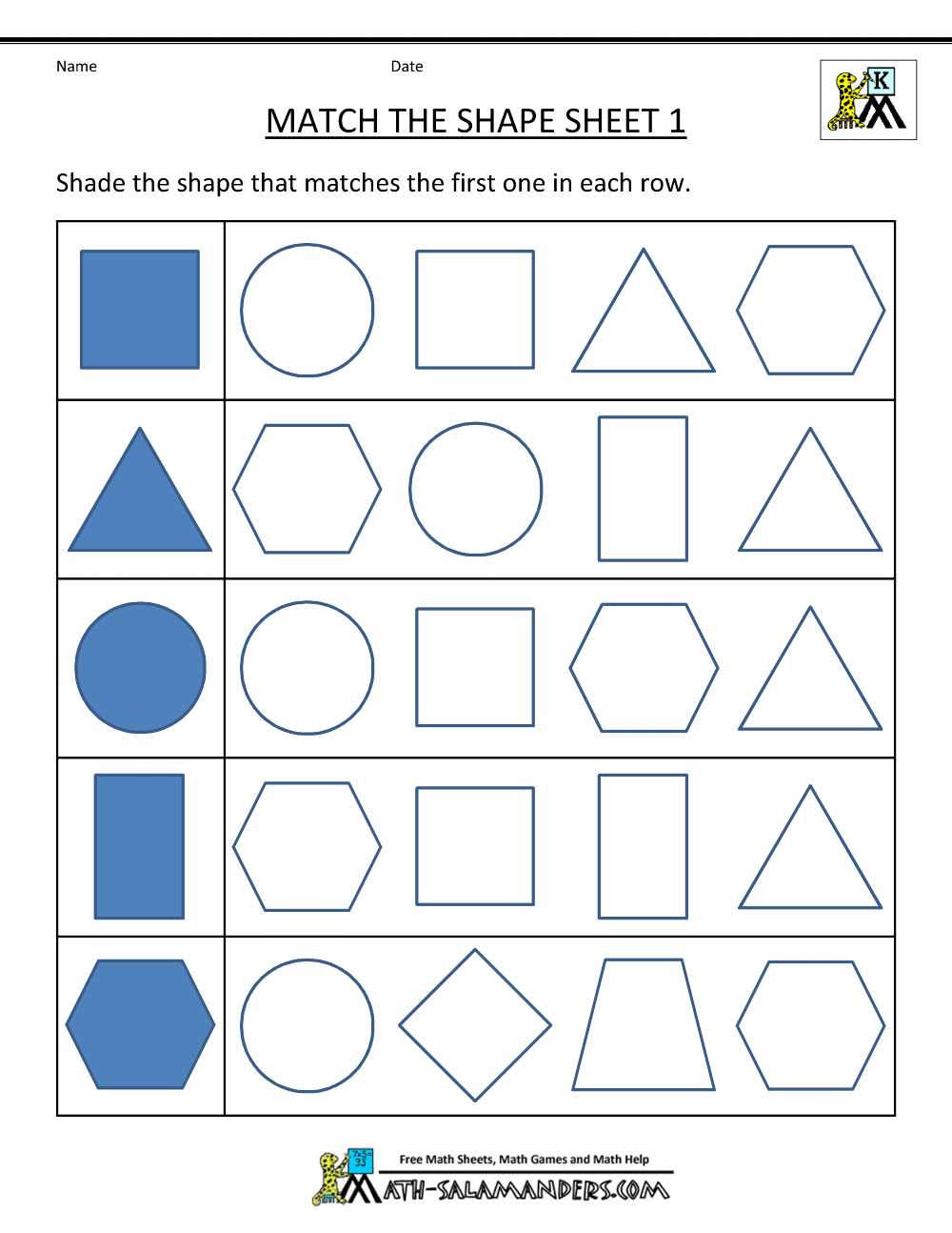 shapes free printable shapes free printable