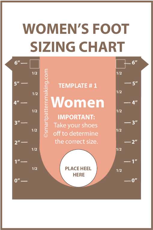 shoe size scale printable shoe size scale printable