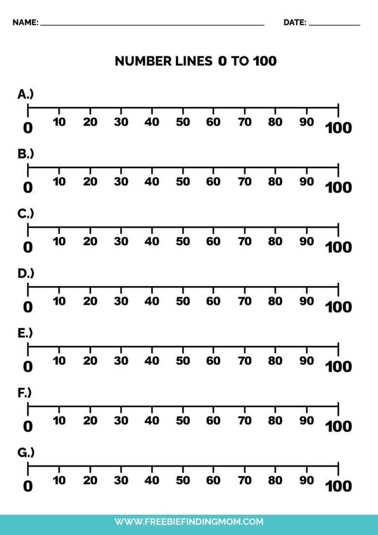 number line 1 20 printable free number line 1 20 printable free