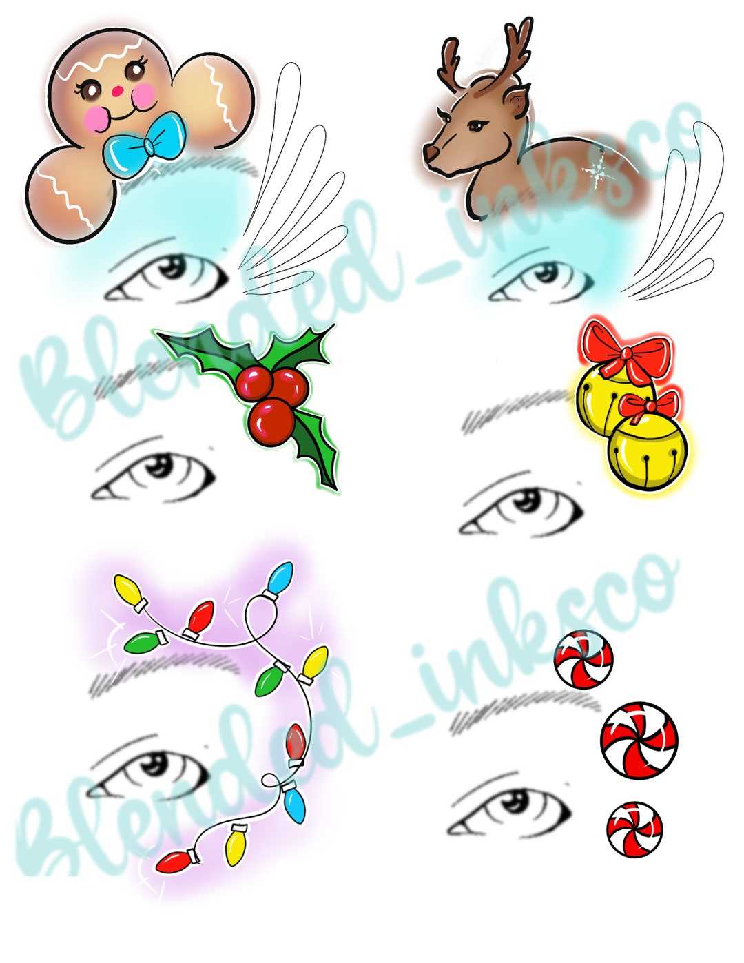 simple face painting designs printable