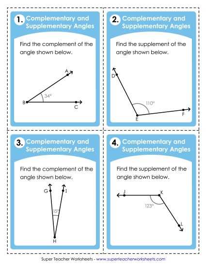 free printable geometry worksheets