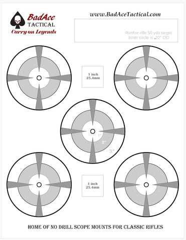 printable rifle targets free