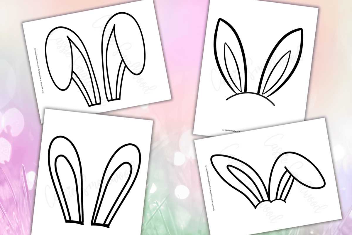free printable bunny ears