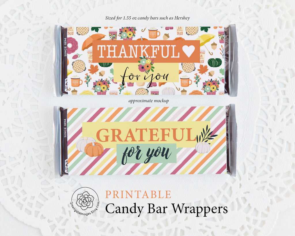 printable candy bar wrappers