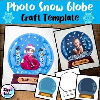 snow globe printable template snow globe printable template