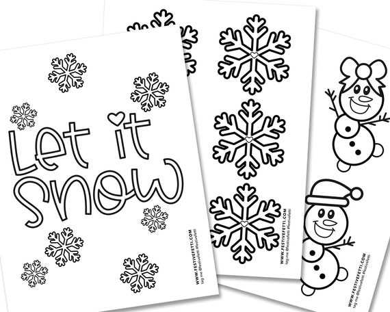 snowflake printable coloring page snowflake printable coloring page