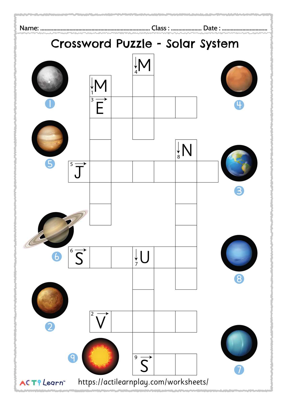 solar system printables solar system printables