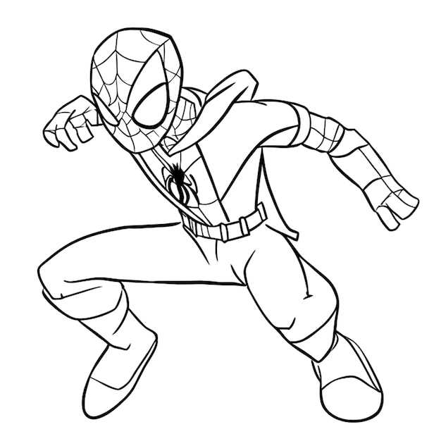 spiderman coloring printable spiderman coloring printable