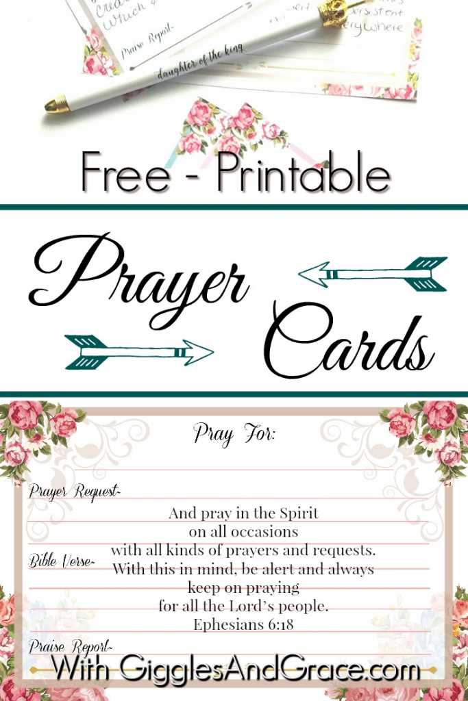 printable prayer cards