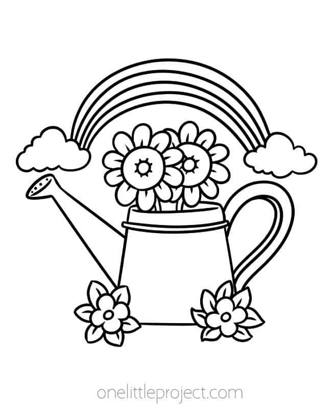 spring color printables spring color printables