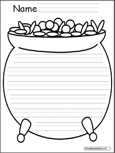 printable pot of gold template