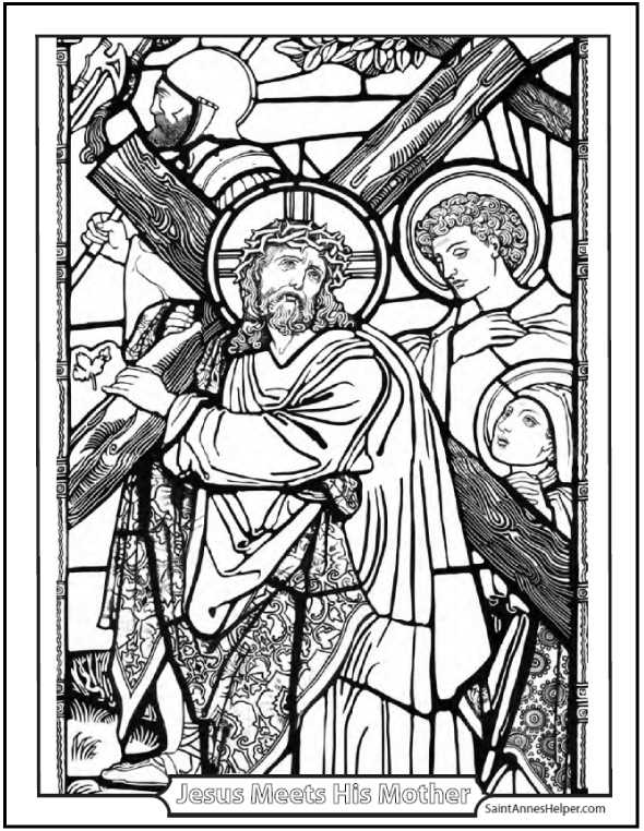 station of the cross printable