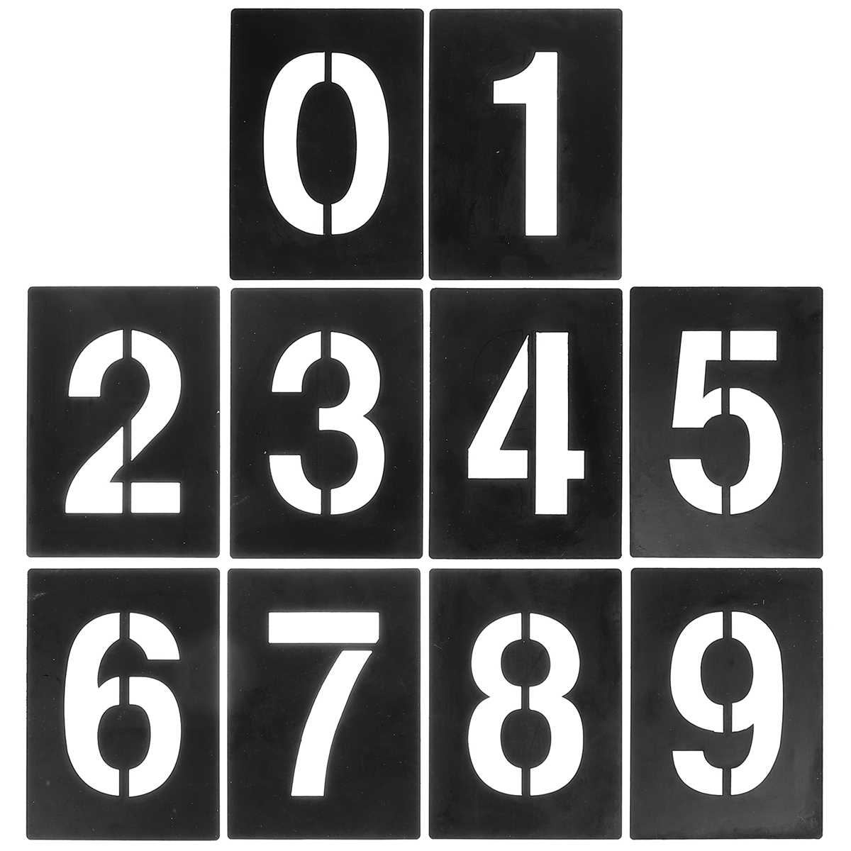 stencil printable numbers stencil printable numbers