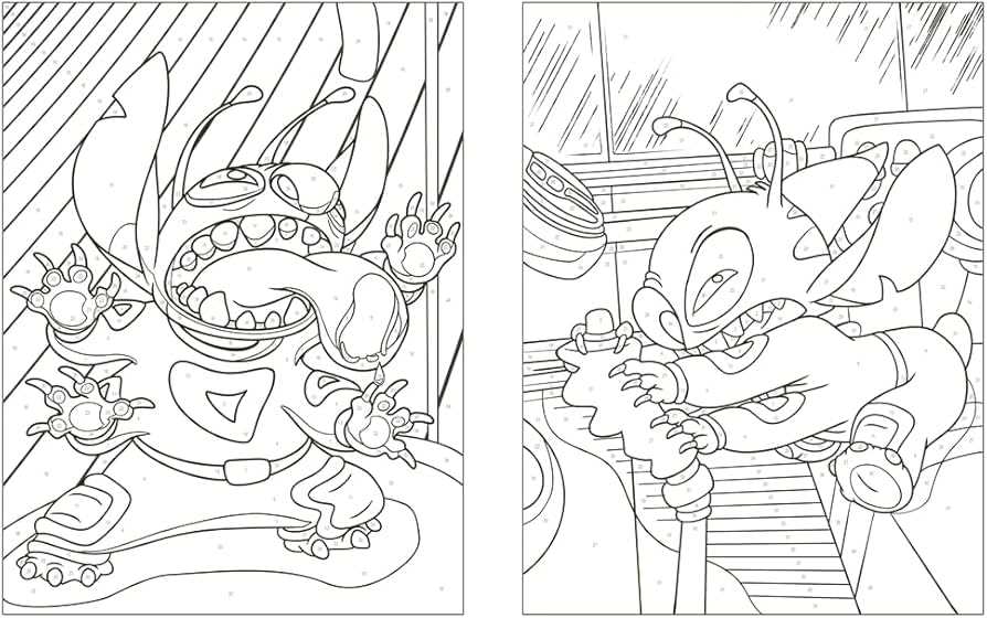 stitch coloring page printable
