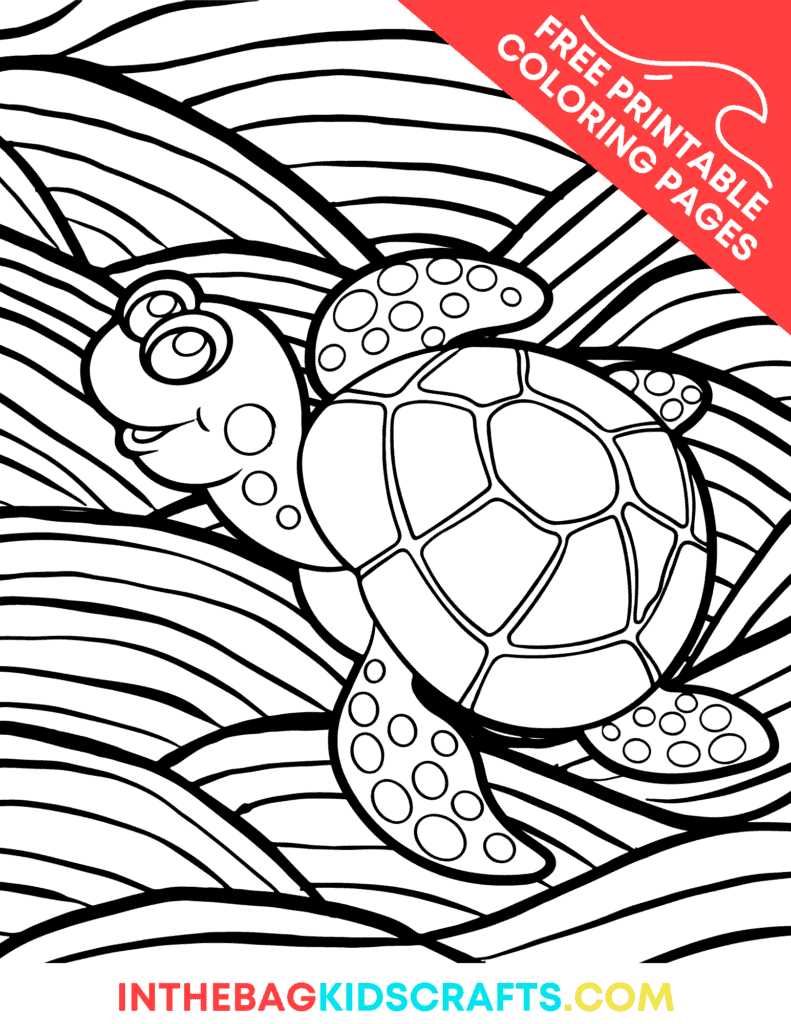 ocean coloring pages free printable