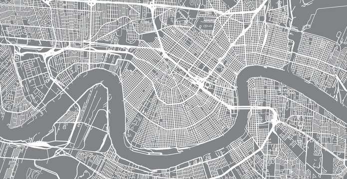 new orleans map printable new orleans map printable