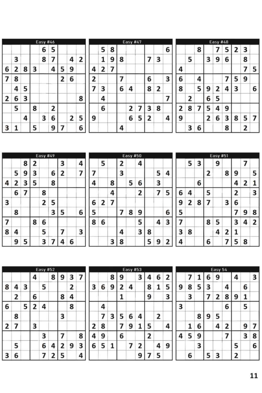sudoku 6 per page printable