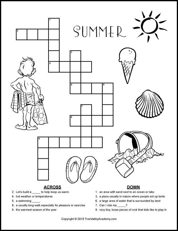 summer printable worksheets summer printable worksheets